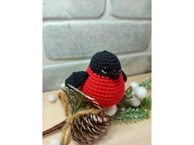 Пташка снігур, м'яка іграшка