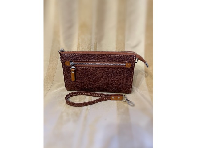 Клатч із натуральної шкіри