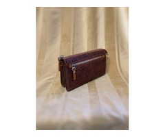 Клатч із натуральної шкіри