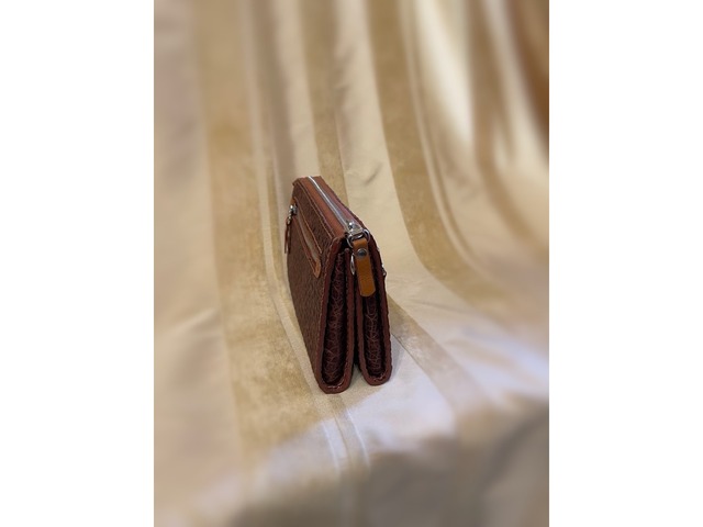 Клатч із натуральної шкіри