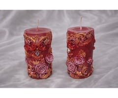 Свечи ручной работы для интерьера и для души