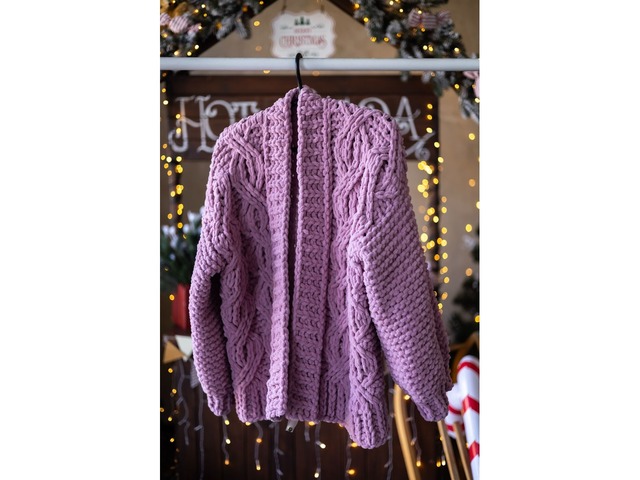 Кардиган Косичка