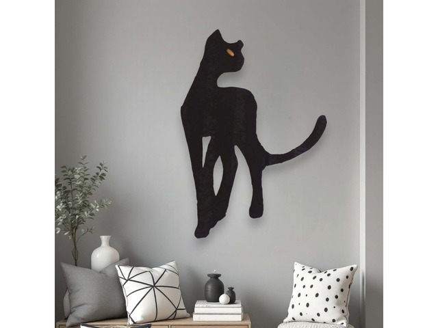 Чорна пантера | настінне панно | декор на стіну