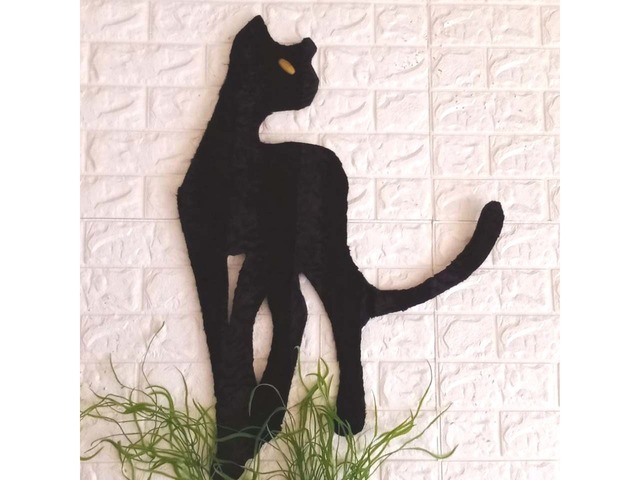 Чорна пантера | настінне панно | декор на стіну