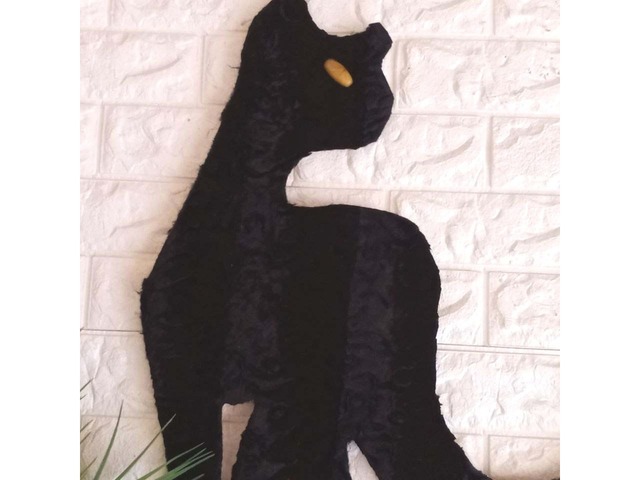 Чорна пантера | настінне панно | декор на стіну