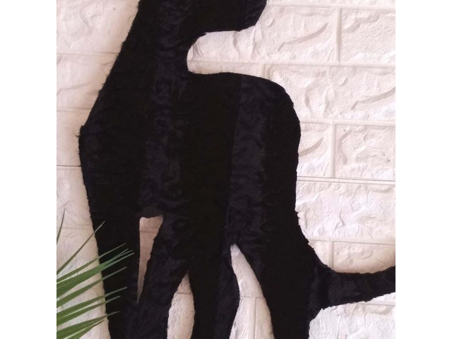 Чорна пантера | настінне панно | декор на стіну