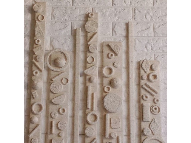 Стильний інтер’єрний декор для стіни у сучасному стилі бохо. Декор на стіну у білому кольрі