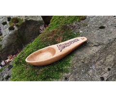 Дерев'яна похідна ложка в скандинавському стилі