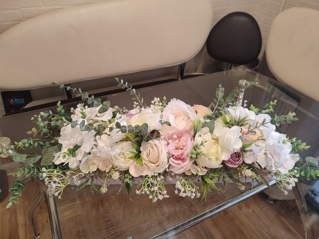 Квіткова композиція ручної роботи, декорування весілля, декор для будинку