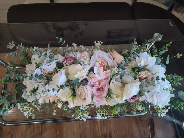 Квіткова композиція ручної роботи, декорування весілля, декор для будинку