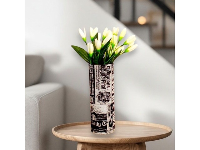 Декоративна ваза «Стара газета»
