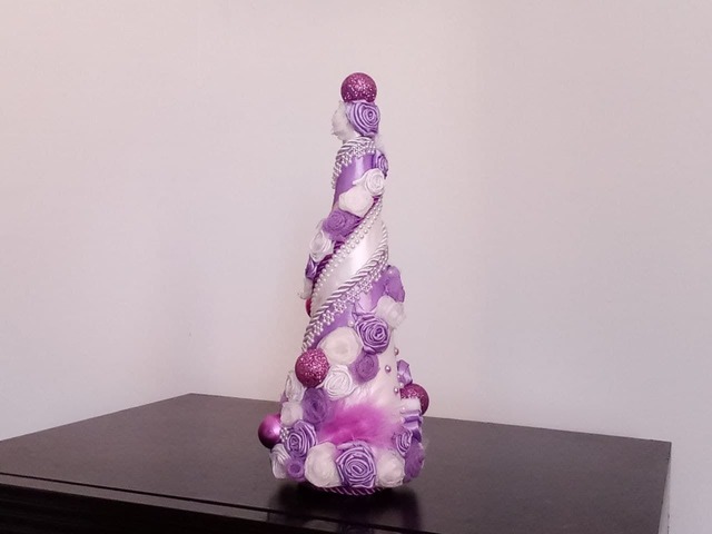 Міні новорічна ялинка ручної роботи