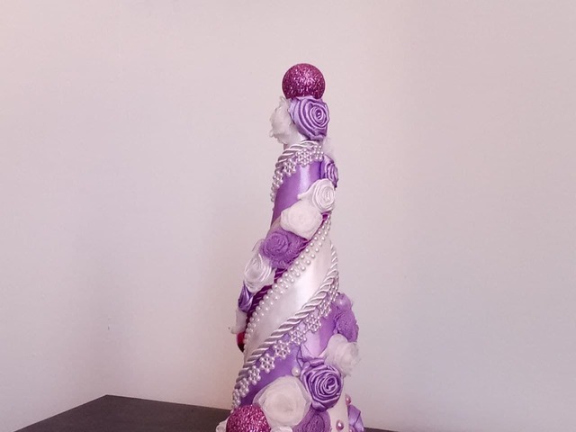 Міні новорічна ялинка ручної роботи