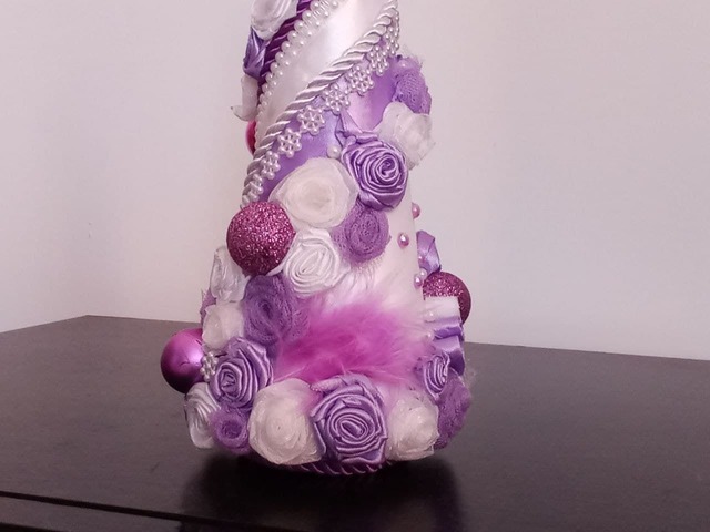 Міні новорічна ялинка ручної роботи