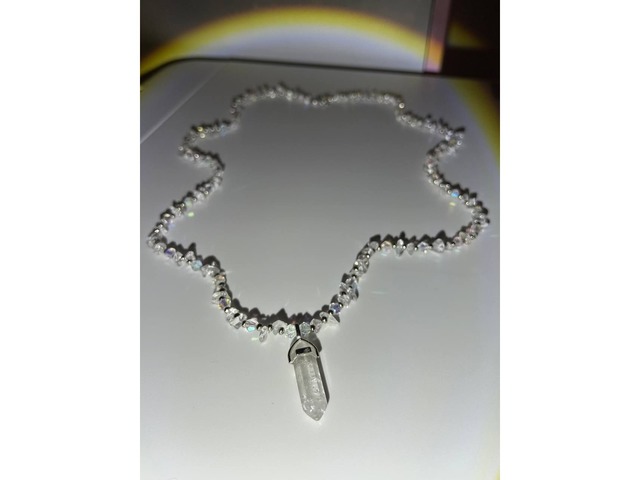 намисто з гірського кришталю