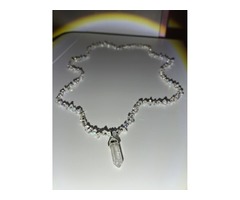 намисто з гірського кришталю