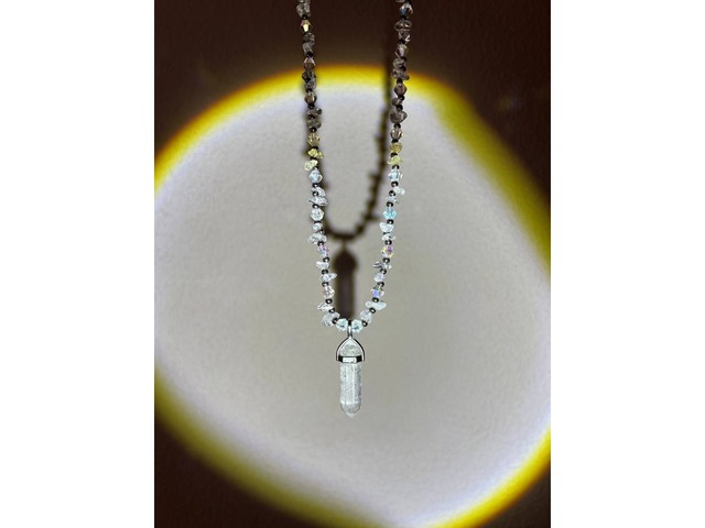 намисто з гірського кришталю