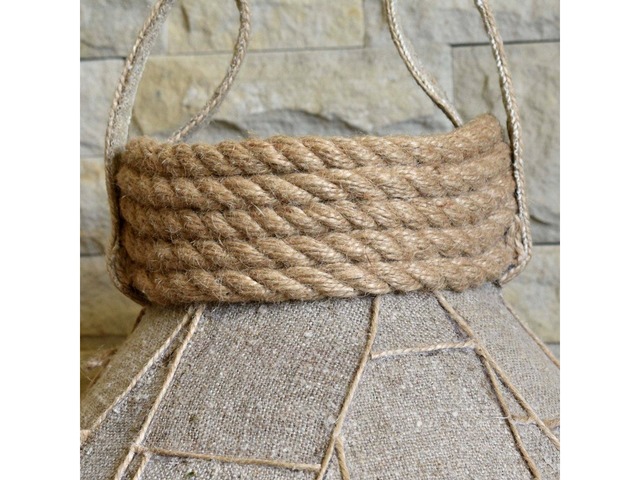 Декоративна вінтажна бочка у стилі кантрі/рустик, висота 62 см