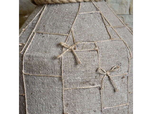 Декоративна вінтажна бочка у стилі кантрі/рустик, висота 62 см