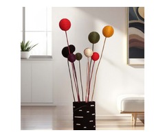 Декоративні кулі на довгій ніжці для високих ваз