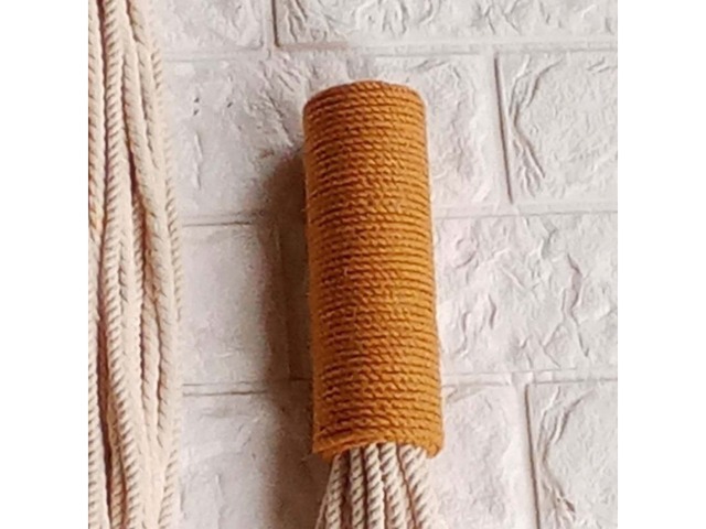 Настінні декоративні кисточки з бавовняного каната