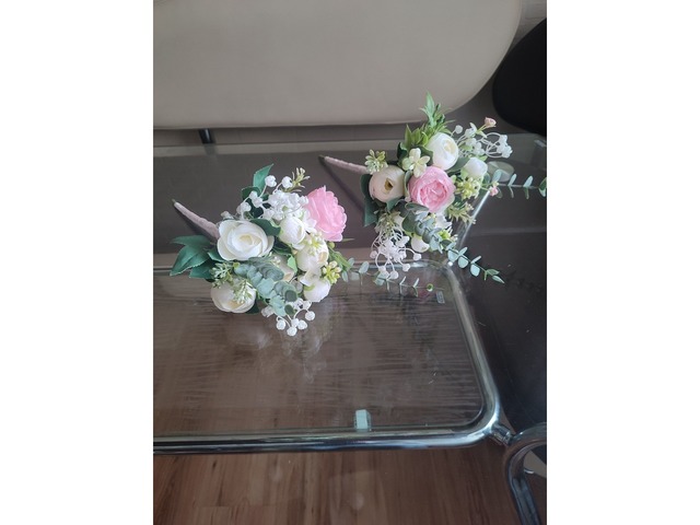 Весільні букети, декорування весілля, квіткові композиції на стіл наречених