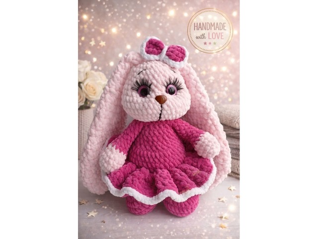 Зайка із плюша