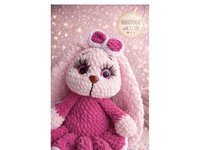 Зайка із плюша