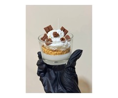Аромасвічка-десерт ручної роботи «Choco Bliss»