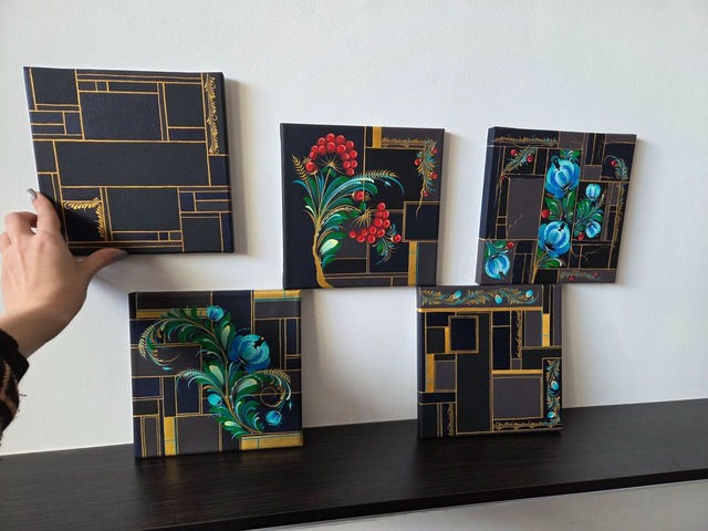 Картина "ТЕМРЯВА" з серії "РОЗЛОМ"