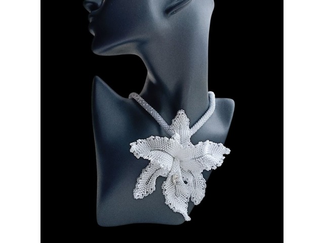 Брошка- трансформер "орхідея