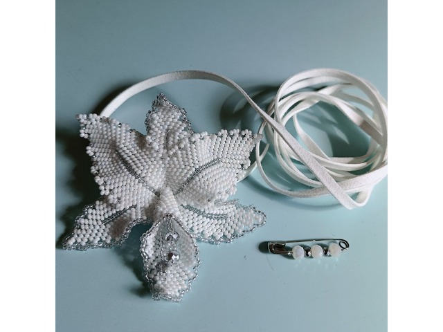 Брошка- трансформер "орхідея