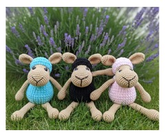 Овечка плюшева, ручна робота