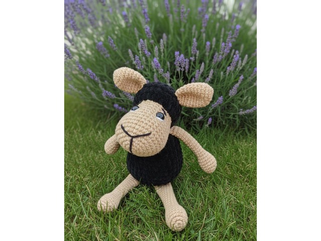 Овечка плюшева, ручна робота