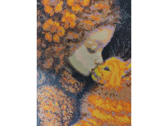 Готова картина з алмазної мозаїки (ручна робота)