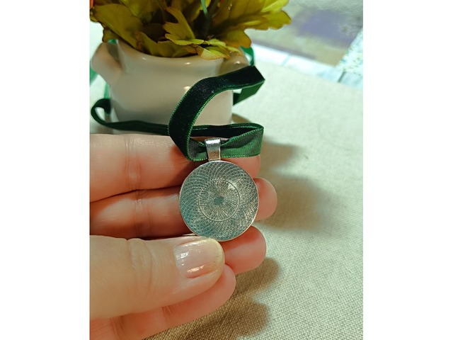 Підвіс Алатир Оберіг. Чокер . Мікровишивка.