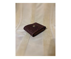Гаманець шкіряний, ручної роботи на замовлення