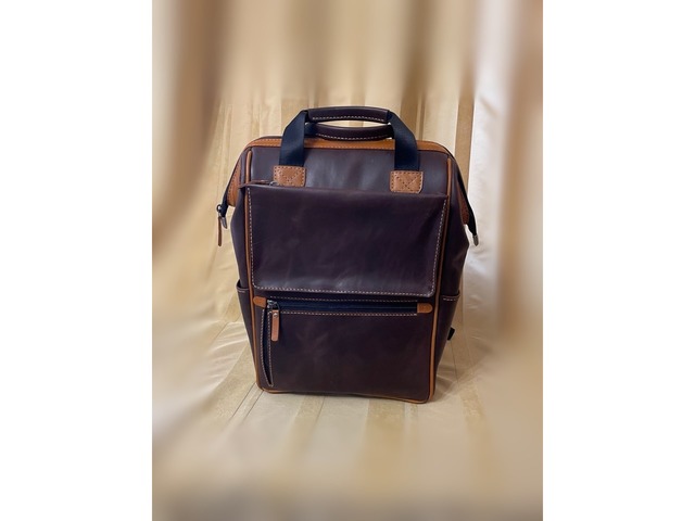 Рюкзак шкіряний, ручної роботи на замовлення