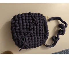 Вʼязана сумка ручної роботи