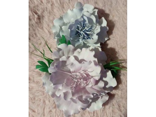 Квітковий браслет, бутон'єрка на руку - фоаміран