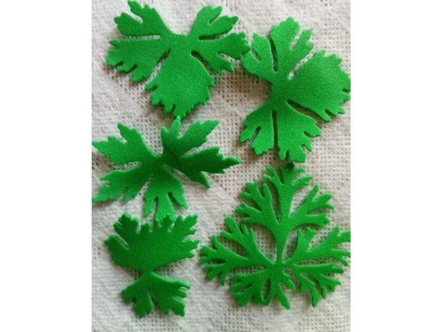 Заготовка, вирубка із фоамірану для подальшої творчості