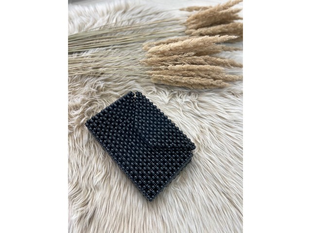 Сумка з перлин,с золотим ланцюжком