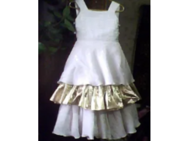 Сукня святкова для маленької принцеси з болеро (двостороннє)  вживане