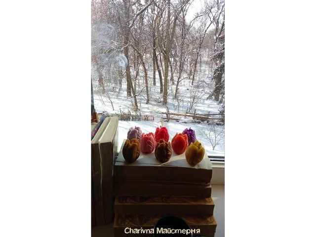 Інтер’єрні ароматичні свічі «Charivni Квіти»