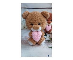 Плюшеве Ведмежа гачком амігурумі
