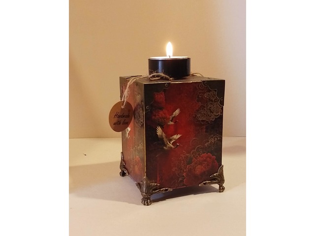 Подсвечник деревянный