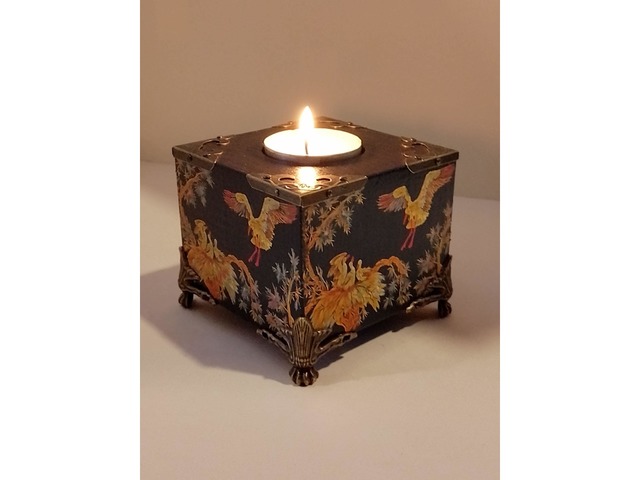 Подсвечник деревянный