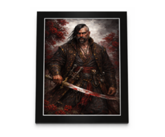 Арт-принт “Козак-характерник” — авторская работа (1 экземпляр)