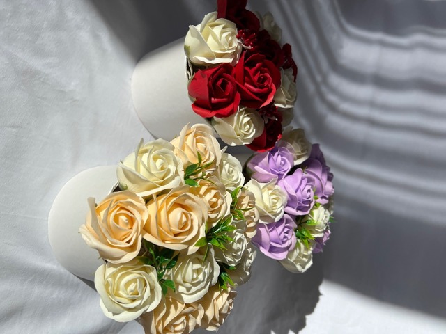 Композиції з мильних троянд