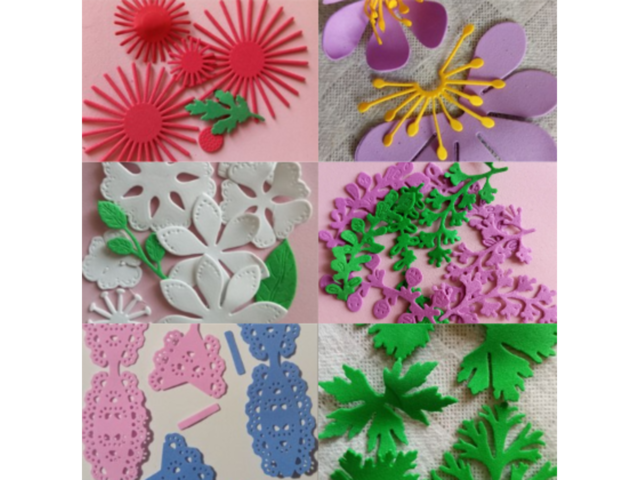 Заготовка, вирубка із фоамірану для подальшої творчості